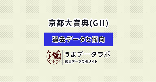 京都大賞典　傾向と過去データ